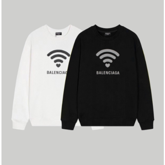 Balenciaga's new Wi-Fi logo print crewneck sweatshirt
